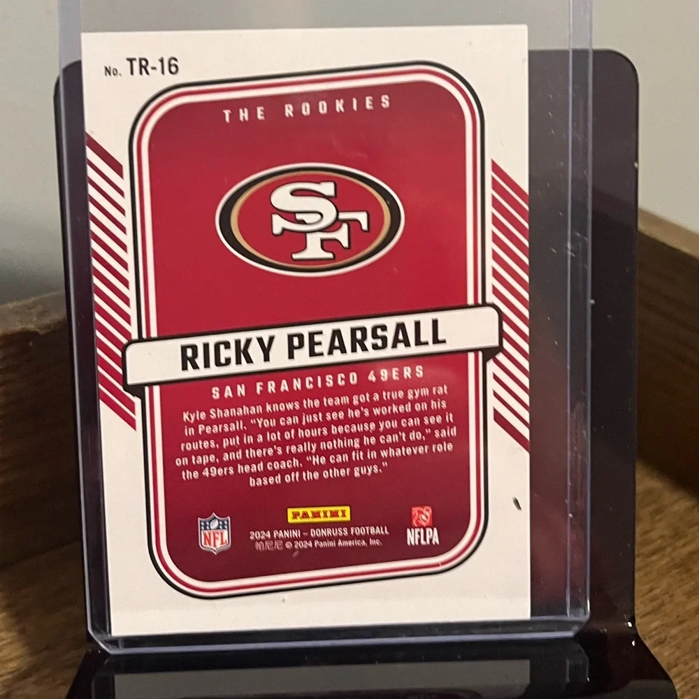 🏈 Ricky Pearsell 2024 Panini Donruss Football NFL Sports Trading Card # TR-16